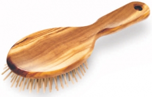 Perie pentru păr HAUTE COIFFURE Forming Large cu peri din lemn (900125)